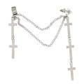 Hanging Crosses Ear Cuff - Ear Ring And Cuff