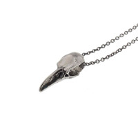 Raven Skull Necklace - Chain Necklace