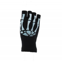 Skelly Hand Fingerless Gloves - Fingerless Gloves
