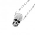 3D Skull Pendant - Chain Necklace