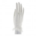 White Lace Fingerless Gloves - Fingerless Gloves