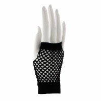 Black Fishnet Gloves - Fishnet Gloves