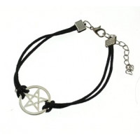 Pentagram double corded  - Bracelet