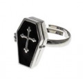 Coffin Rings - Adjustable Metal Ring