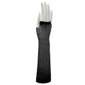 Fishnet Gloves Long Black - 