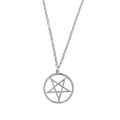 Pentagram Pendant - 70Cm Chain Necklace