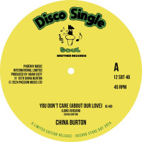 China Burton - You Dont Care (About Our Love)